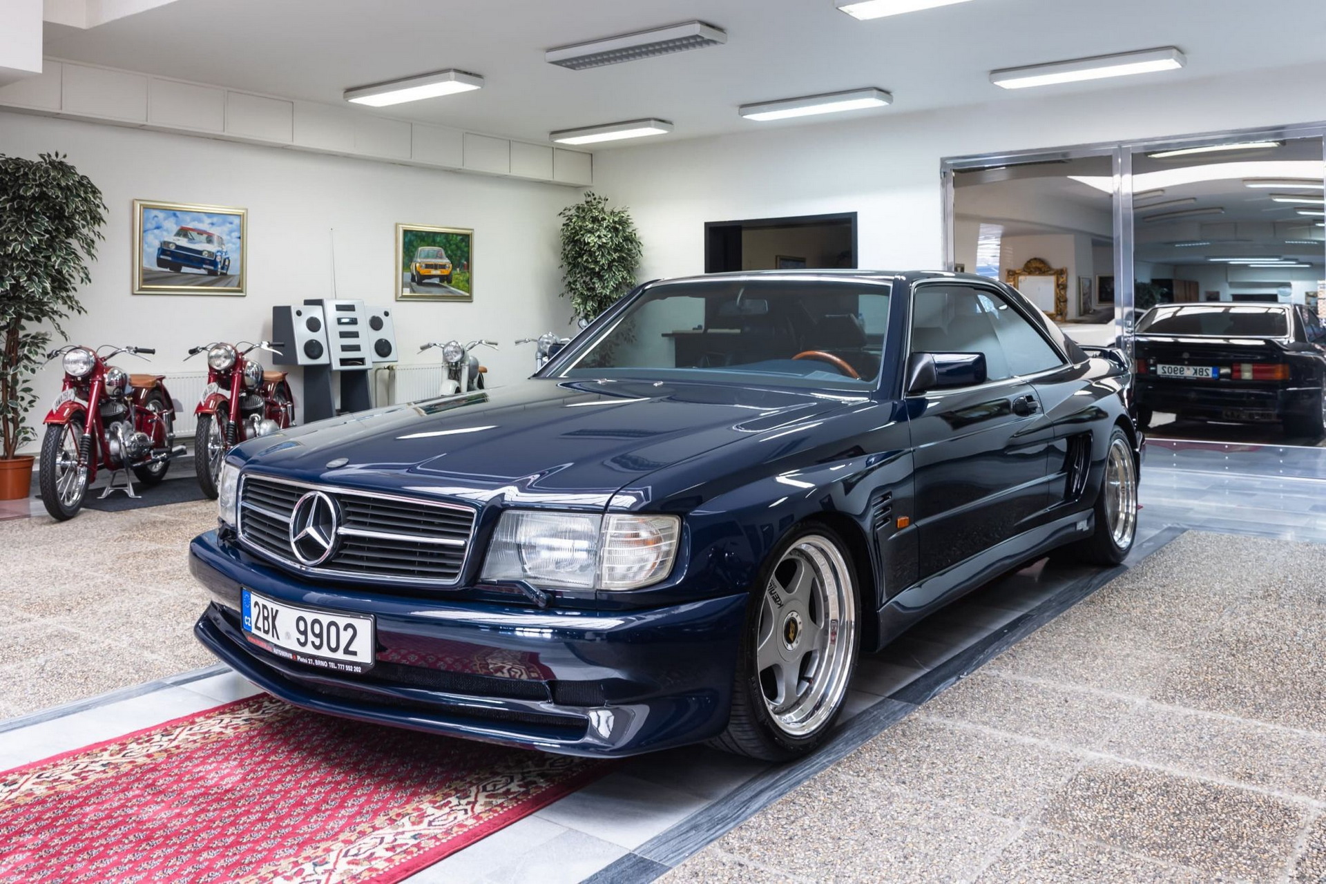 1 in 100 Mercedes 560 SEC Koenig S-class looks like a wild boy and Testarossa.