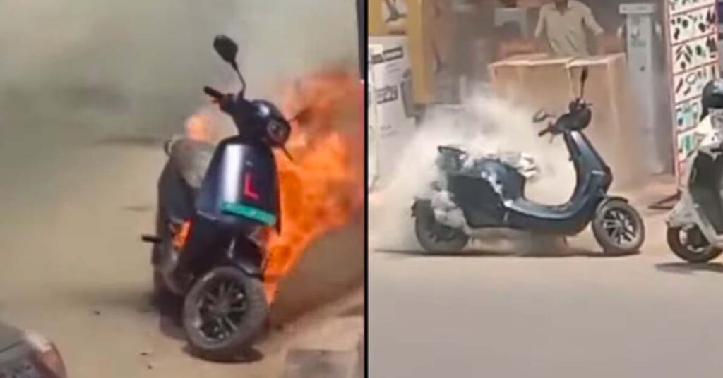 ola s1 pro fire incident