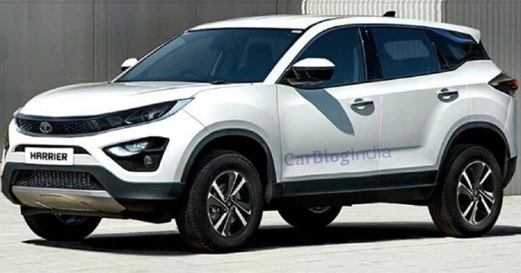 Tata Harrier facial expression