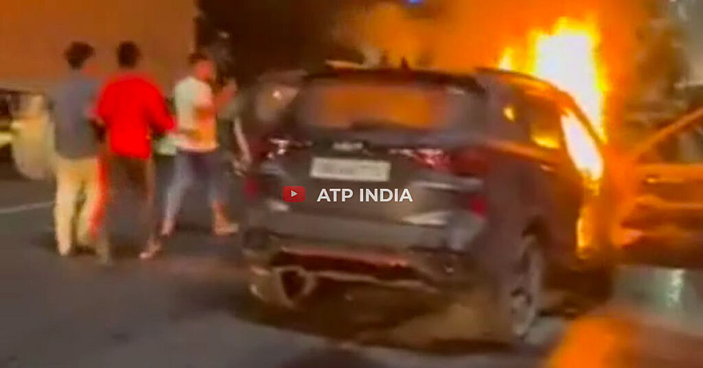 Kia Seltos fire accident