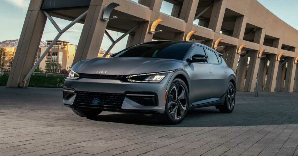 Official photo of Kia ev6