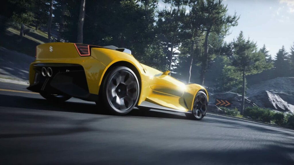 Did the next generation joke about the 2023 Suzuki Swift Gran Turismo racing car?