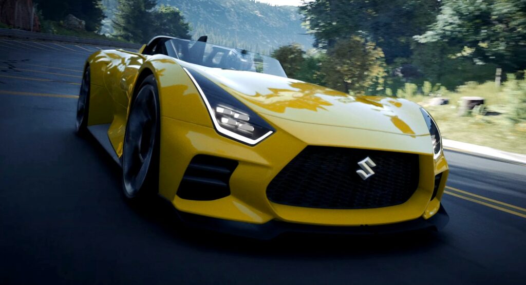 Suzuki Vision Gran Turismo concept - roadster with hybrid Hayabusa engine