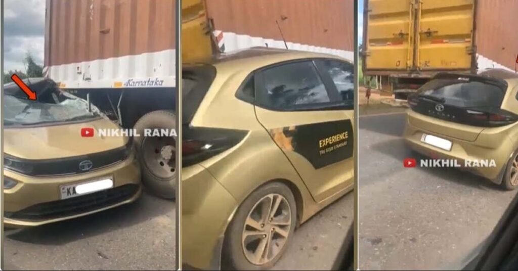Tata Altroz ​​tested the truck