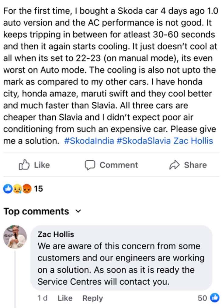Release of Zac Skoda Slavia