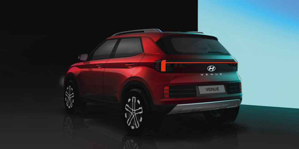 2022 Hyundai Venue Face Back Three Quarters