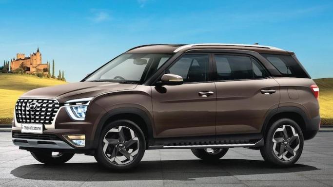The seven-seater Hyundai Alcazar Platinum (O) diesel car was released