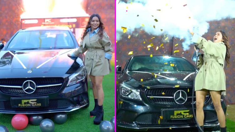 Manisha Rani Buys Mercedes Benz Cla 200 Car Blog India Car Blog India Manisha Rani Buys Mercedes Benz Cla 200