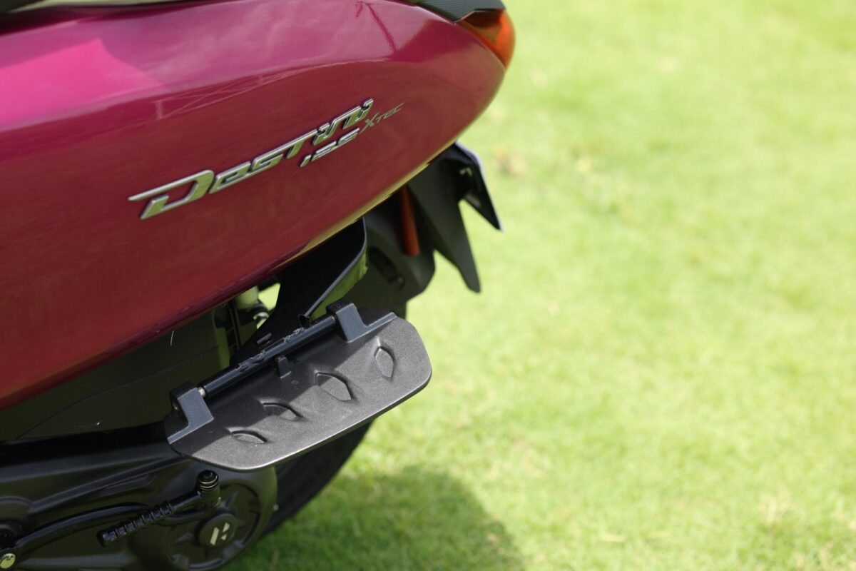 Hero destini 125 pink engine rear footrest Car Blog India